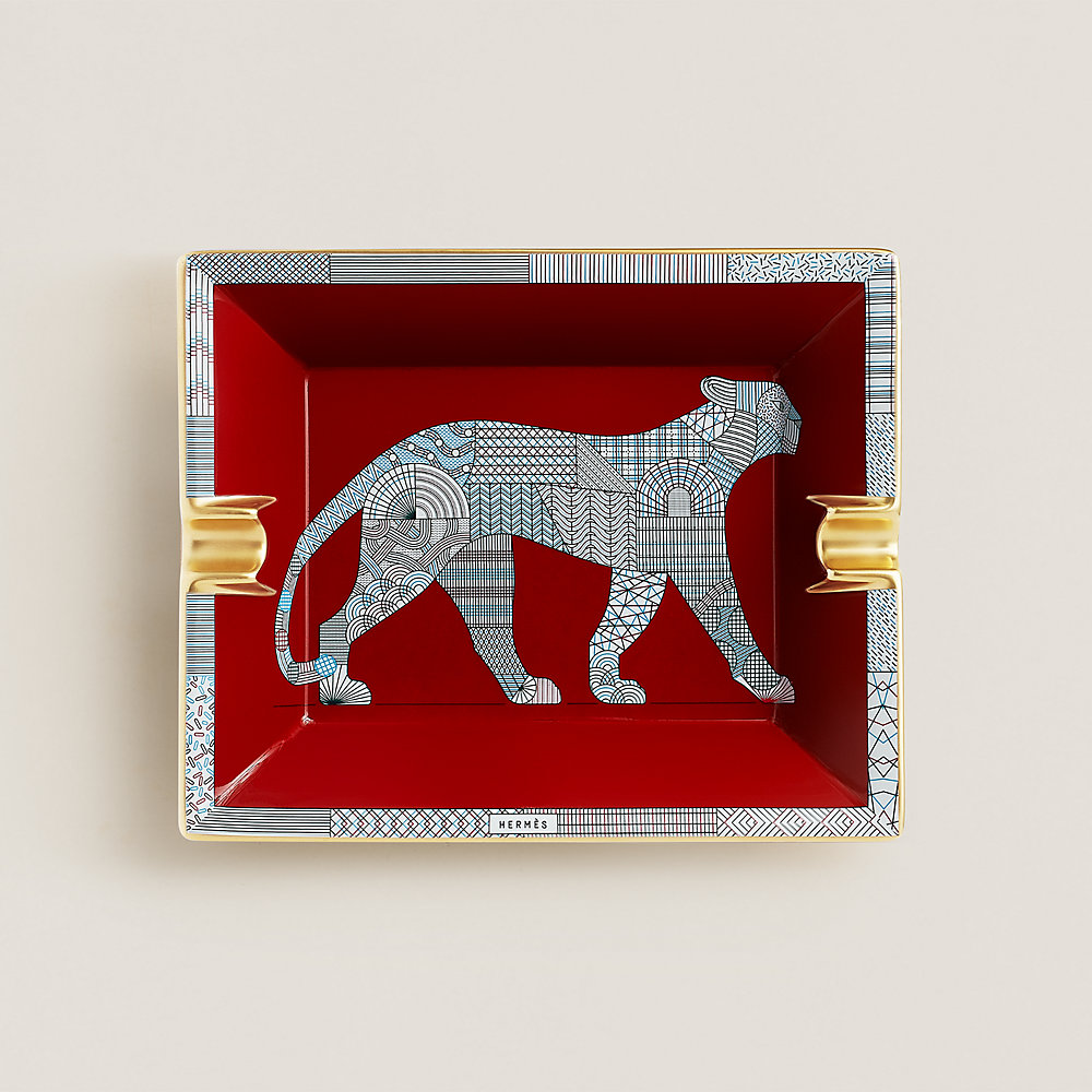 Panthera Deco ashtray | Hermès Singapore